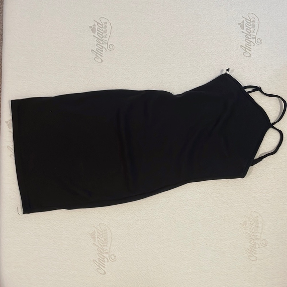 black dress